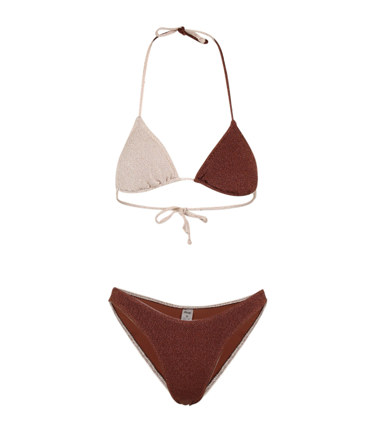 F**K Project | Costume Bikini Marrone Beige