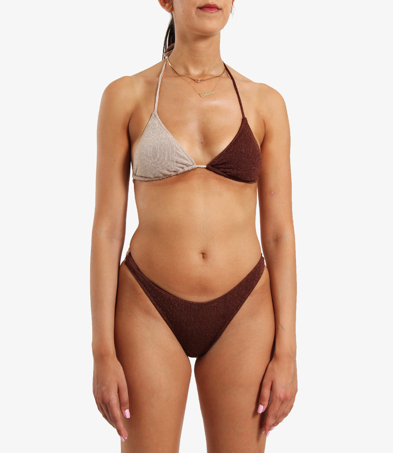 F**K Project | Costume Bikini Marrone Beige