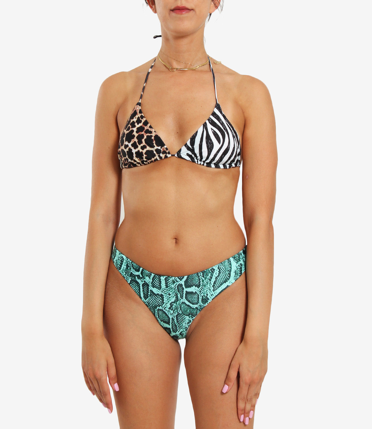 F**K Project | Costume Bikini Marrone e Verde