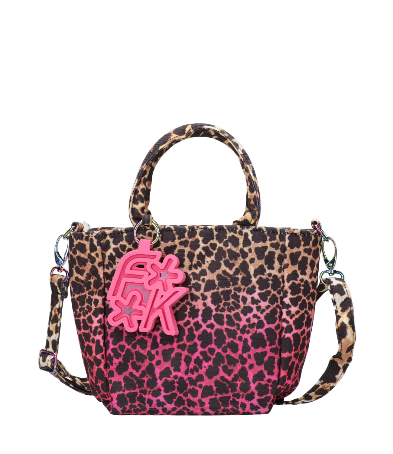 F**K Project Kids | Borsa a Mano Leopardato