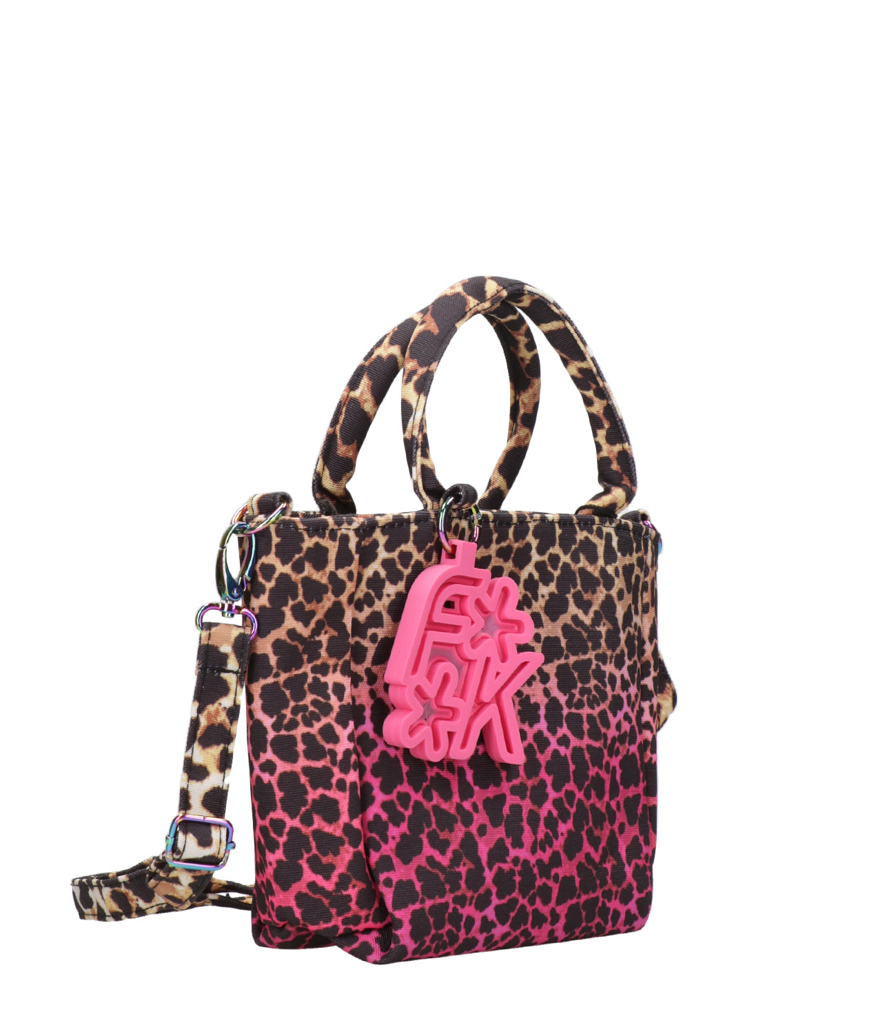 F**K Project Kids | Borsa a Mano Leopardato