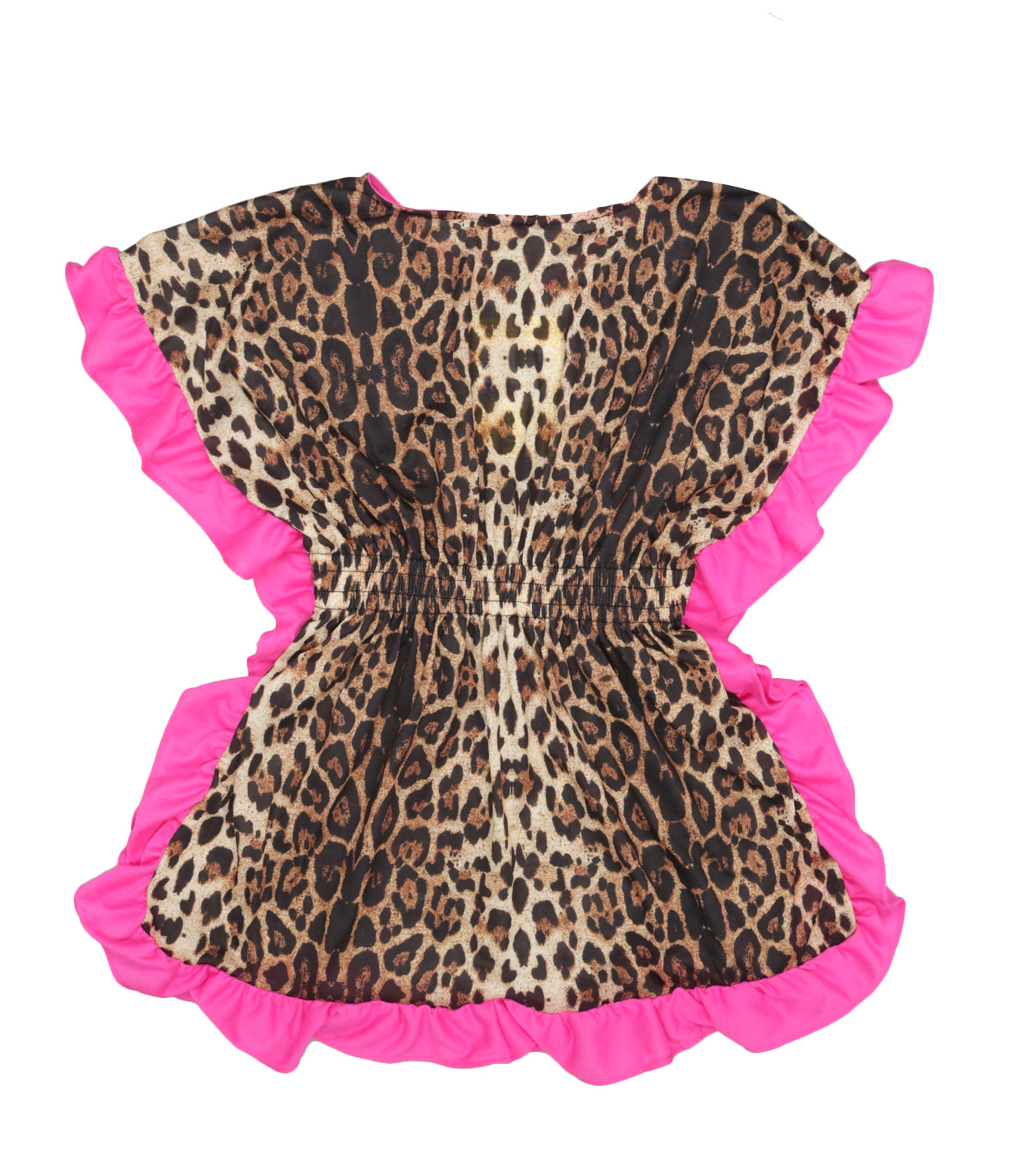 F**K Project Kids | Caftano Maculato Fuxia Fluo