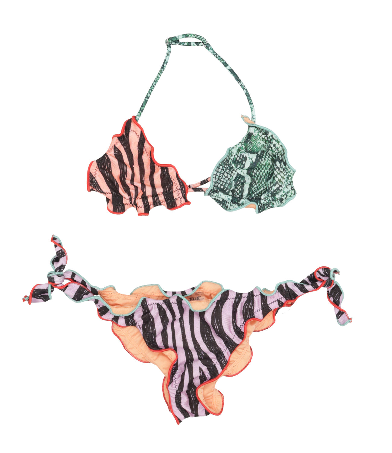 F**K Project Kids | Costume Bikini Rosa Nero