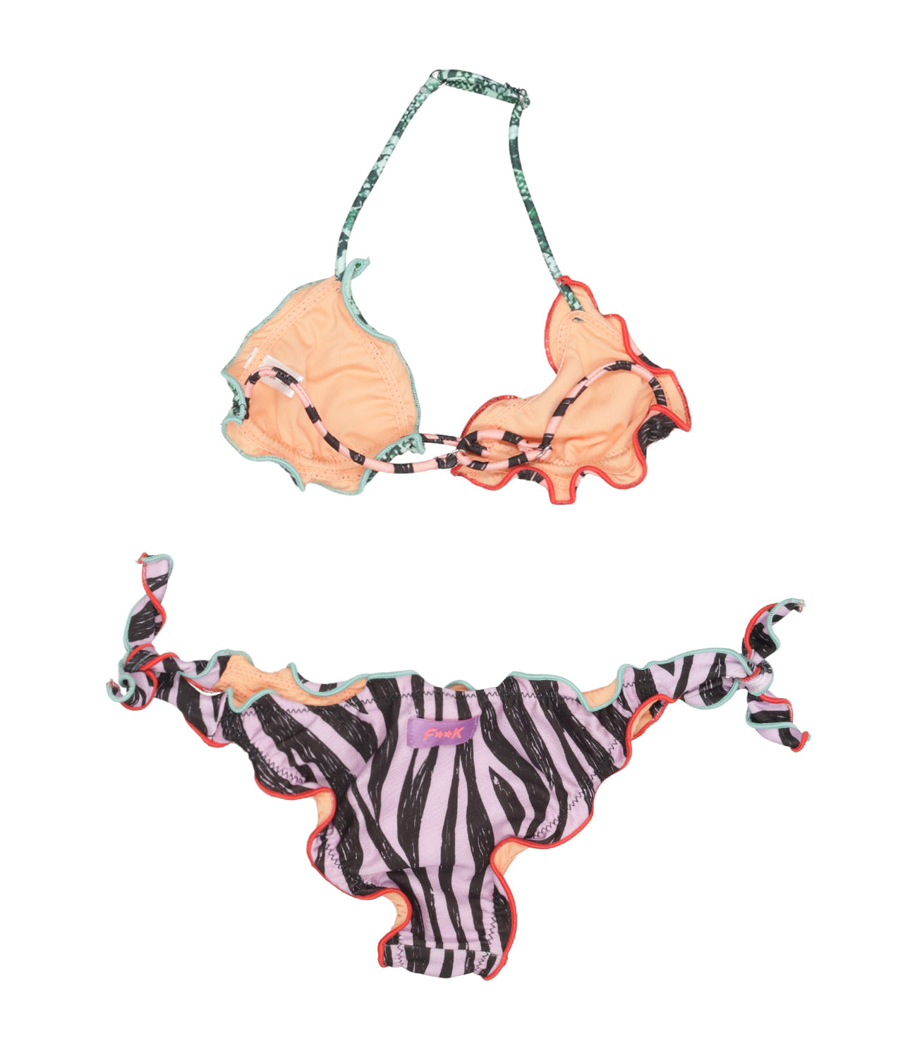 F**K Project Kids | Costume Bikini Rosa Nero