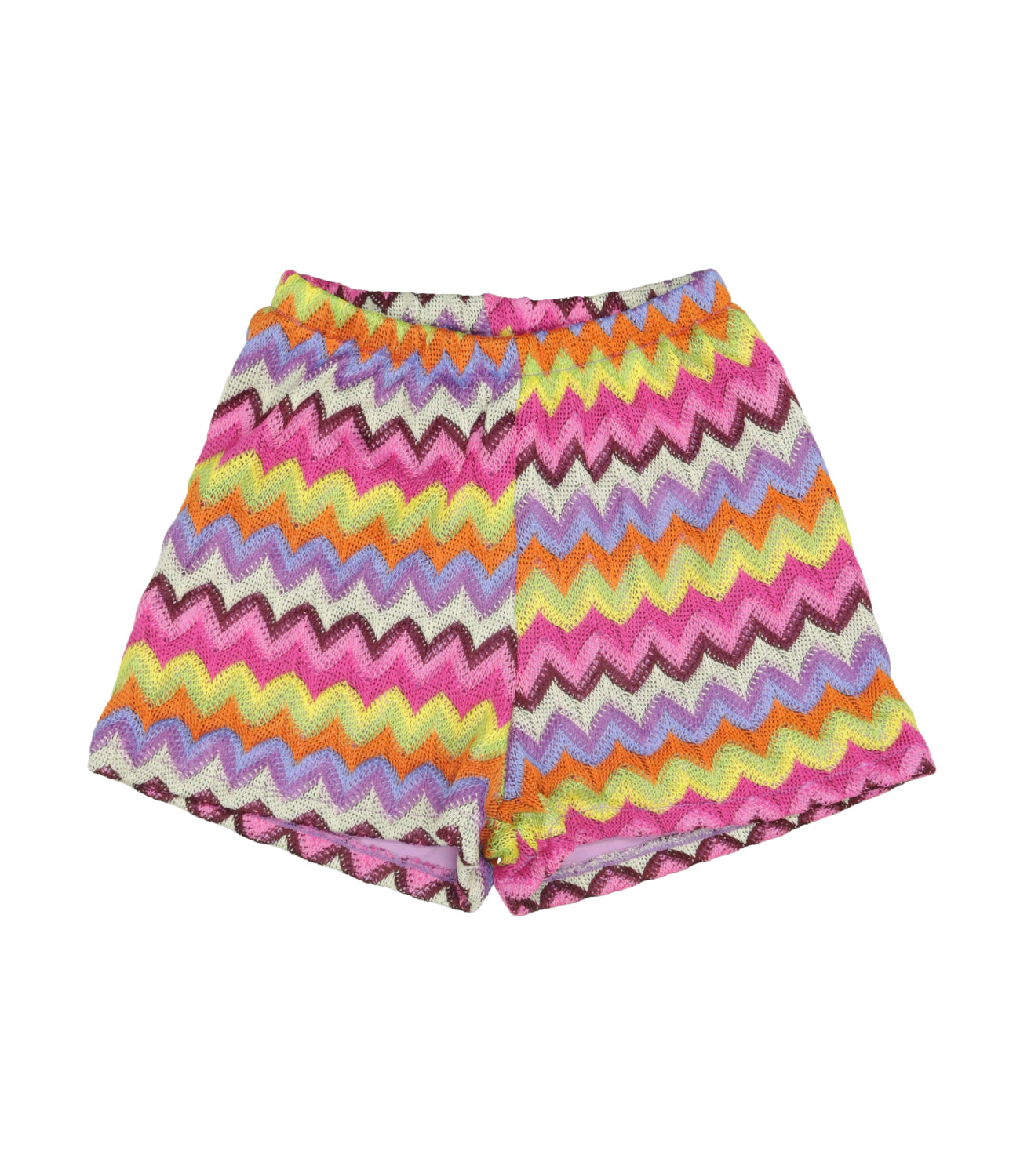 F**K Project Kids | Shorts Fuxia Giallo Verde mela