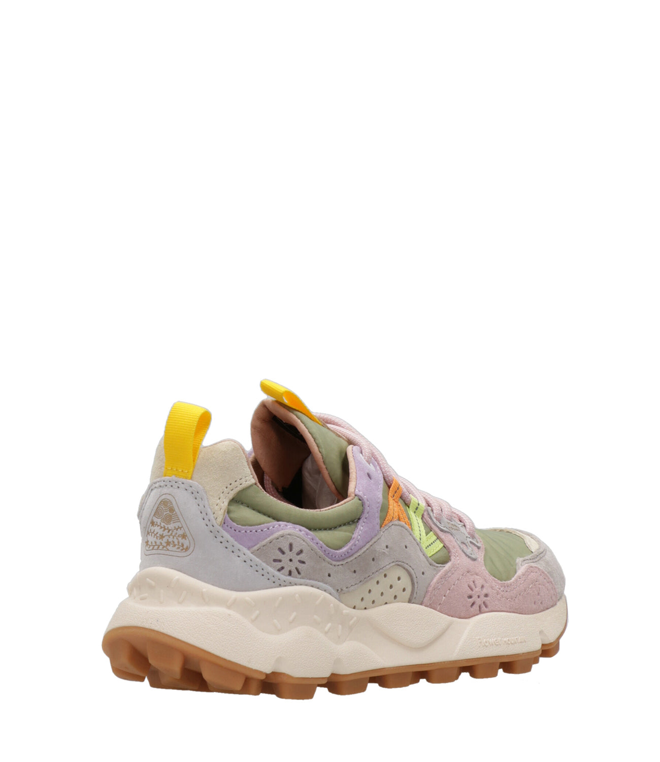 Flower Mountain | Sneakers Yamano 3 Grigio Militare e Cipria