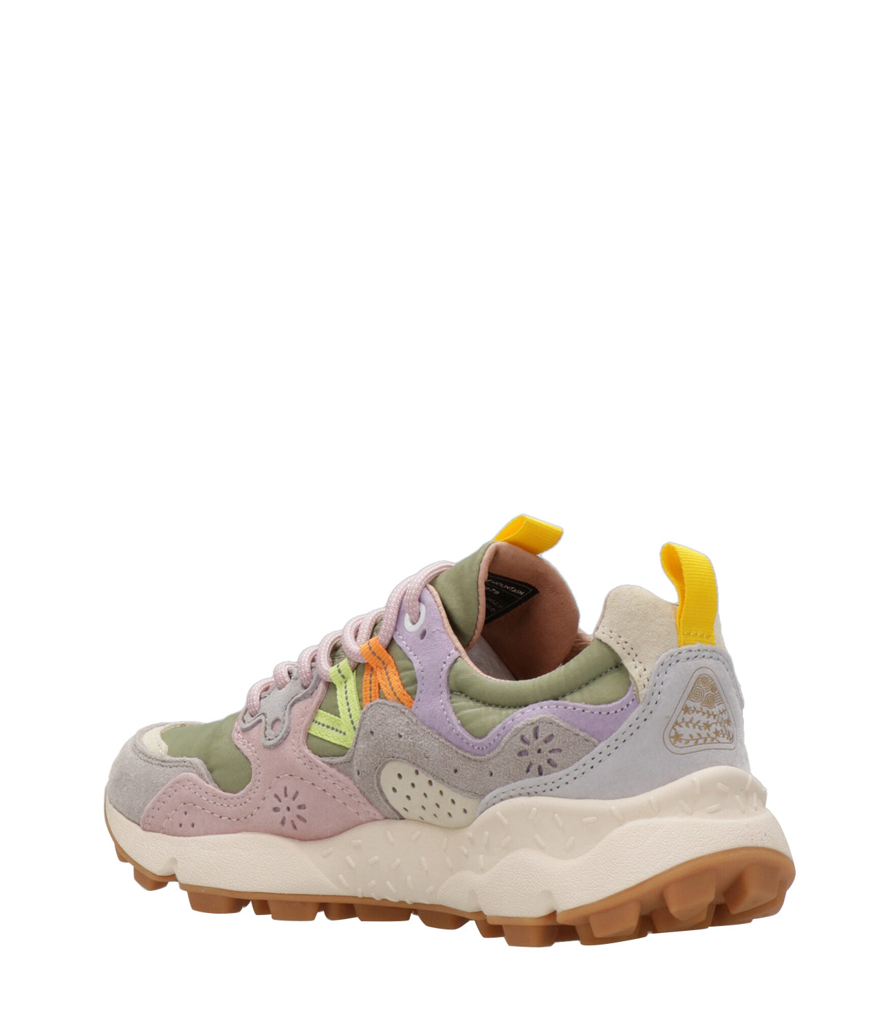 Flower Mountain | Sneakers Yamano 3 Grigio Militare e Cipria
