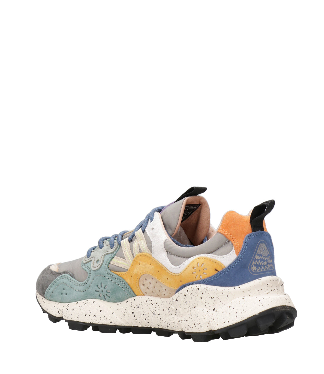 Flower Mountain | Sneakers Yamano 3 Grigio Petrolio Arancio