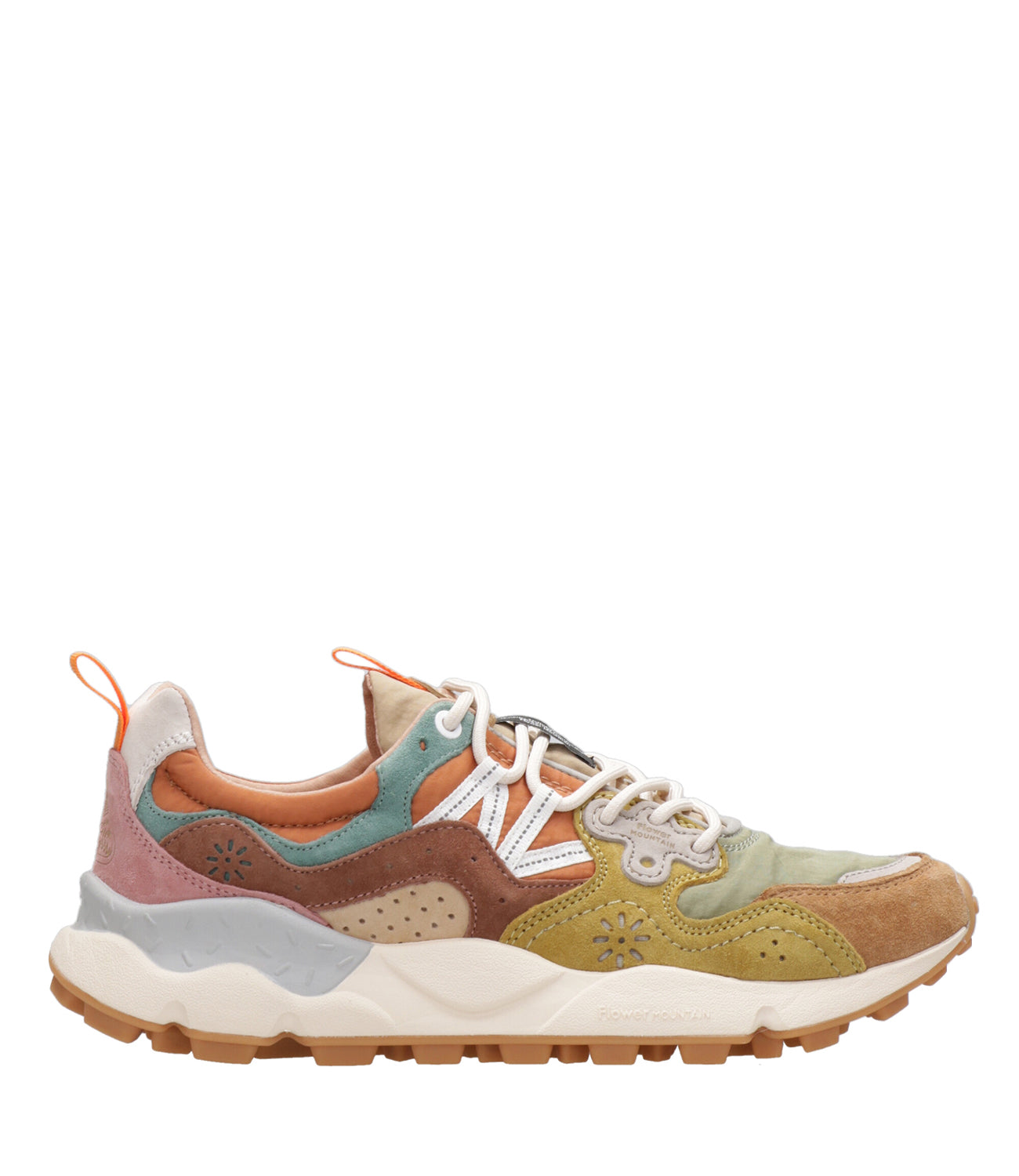 Flower Mountain | Sneakers Yamano 3 Marrone Taupe e Ocra