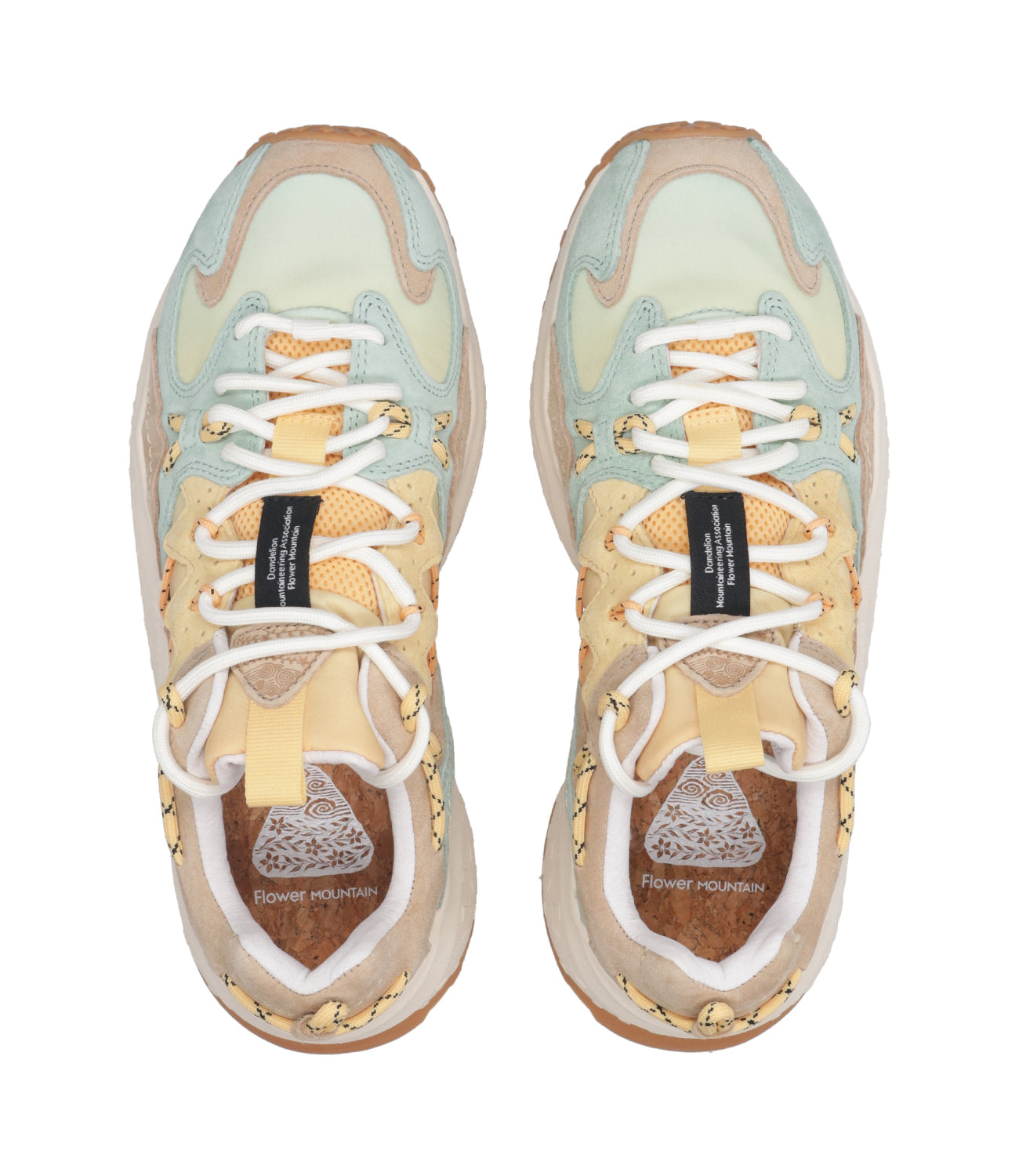 Flower Mountain | Sneakers Yamabushi Sabbia e Giallo
