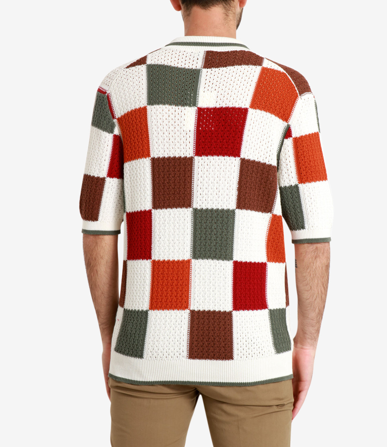Gallia | Camicia Jacob Bianco Rosso