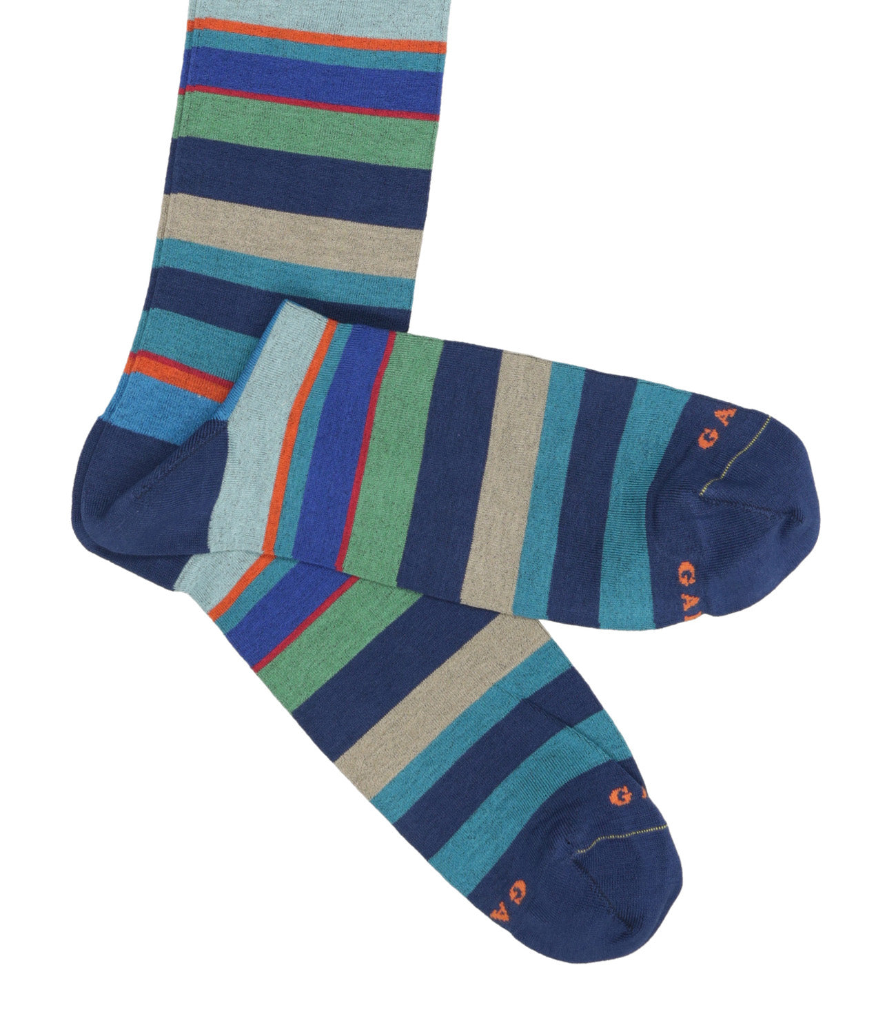 Gallo | Calzini Blu Royal Verde