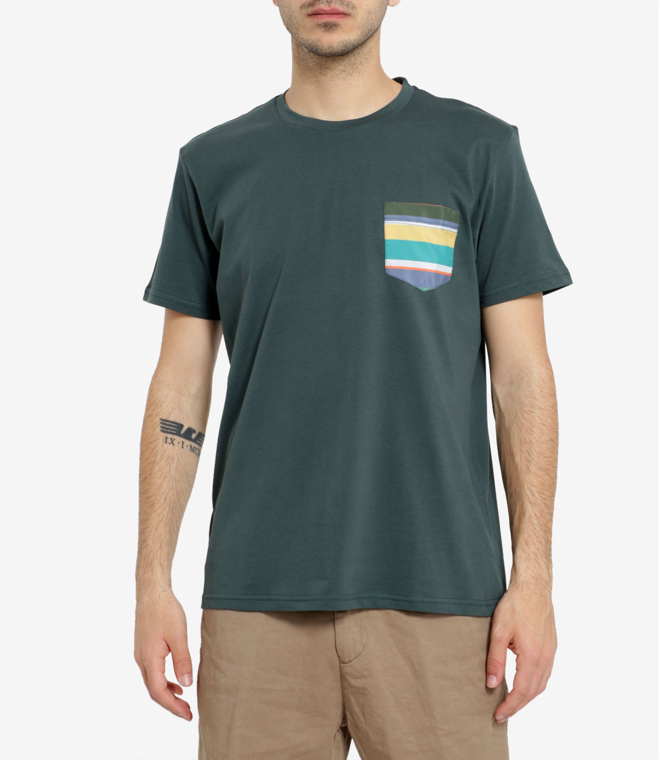 Gallo | T-Shirt Petrolio C.Zucchero Oro soft