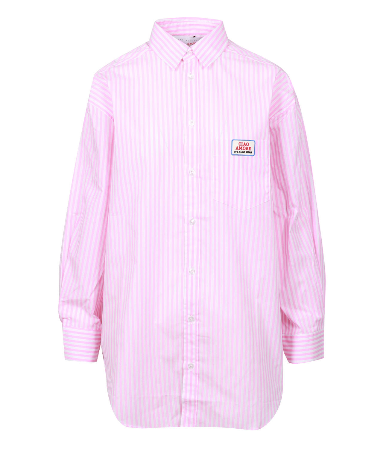 Giada Benincasa | Camicia Rosa Bianco