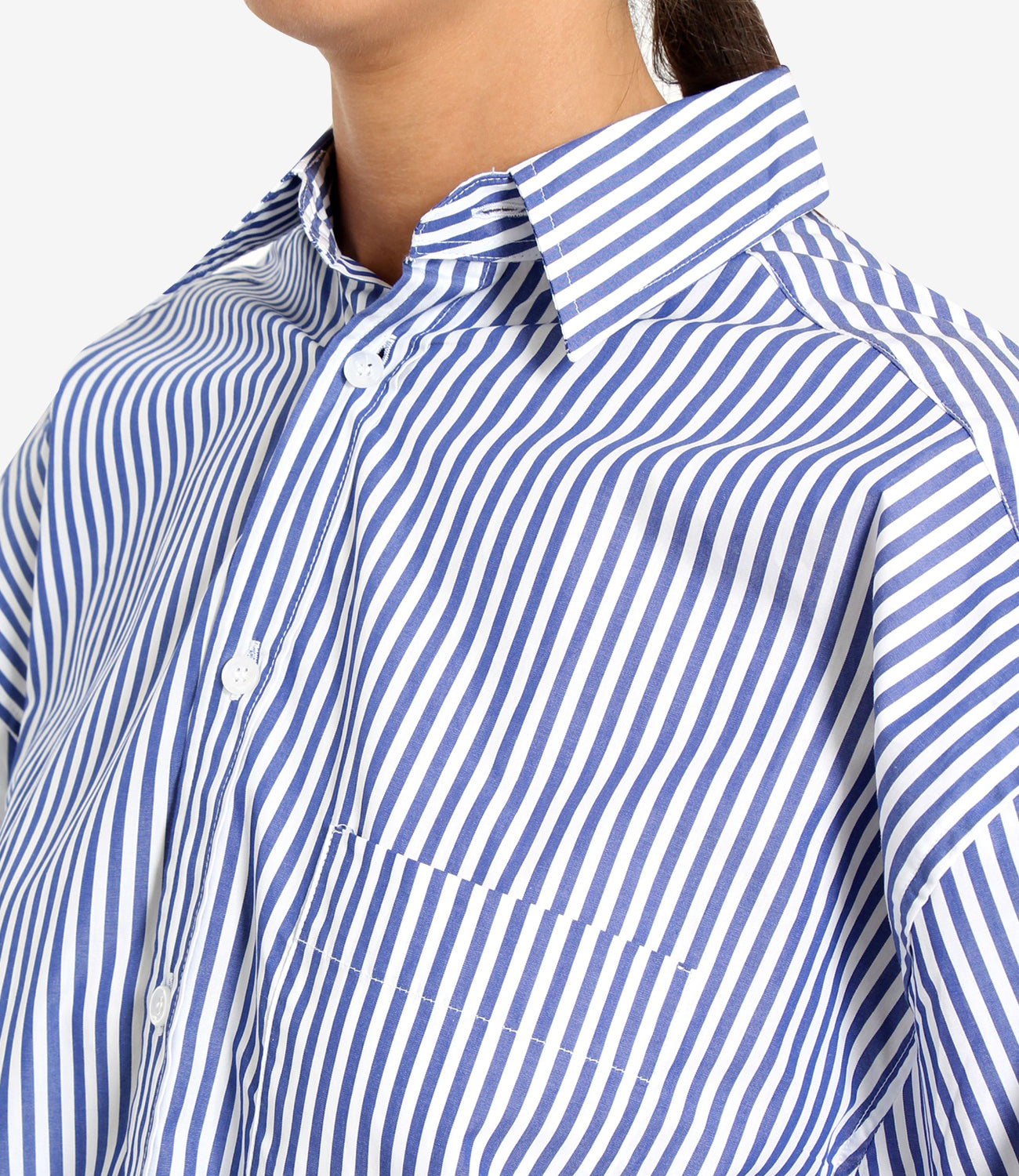 Giada Benincasa | Camicia Azzurro Bianco