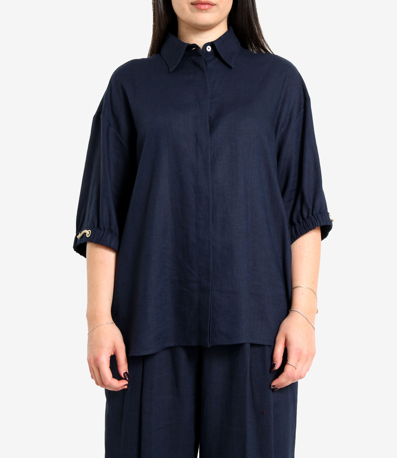 Herno | Camicia Blu navy