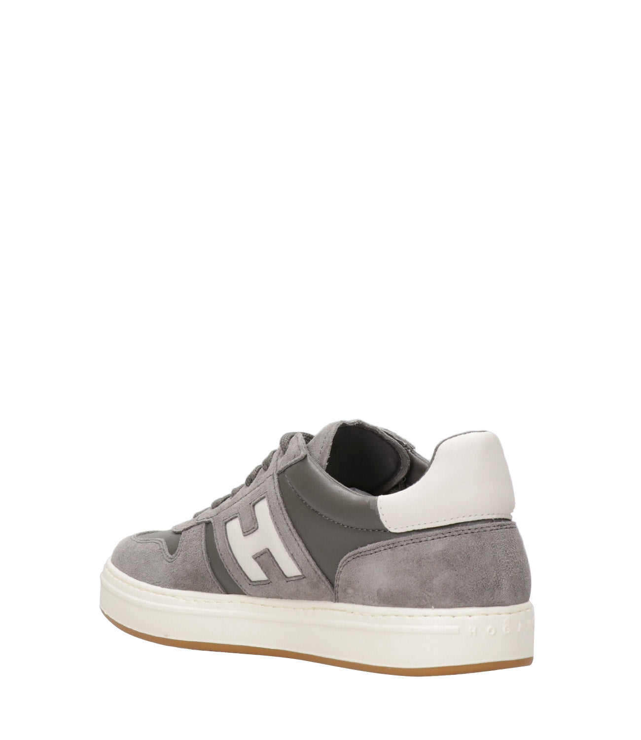 Hogan | Sneakers H668 Allacciato H Grigio e Bianco