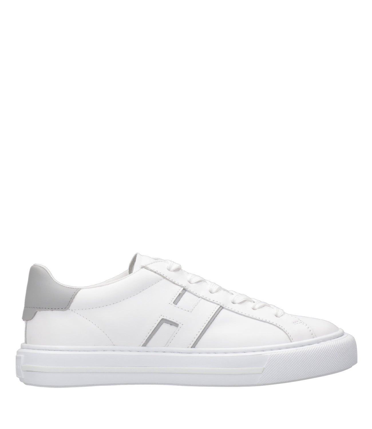 Hogan | Sneakers H691 Allacciato H Bianco e Ghiaccio
