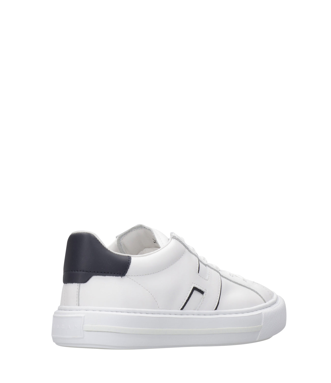 Hogan | Sneakers H691 Allacciato H Bianco e Blu notte