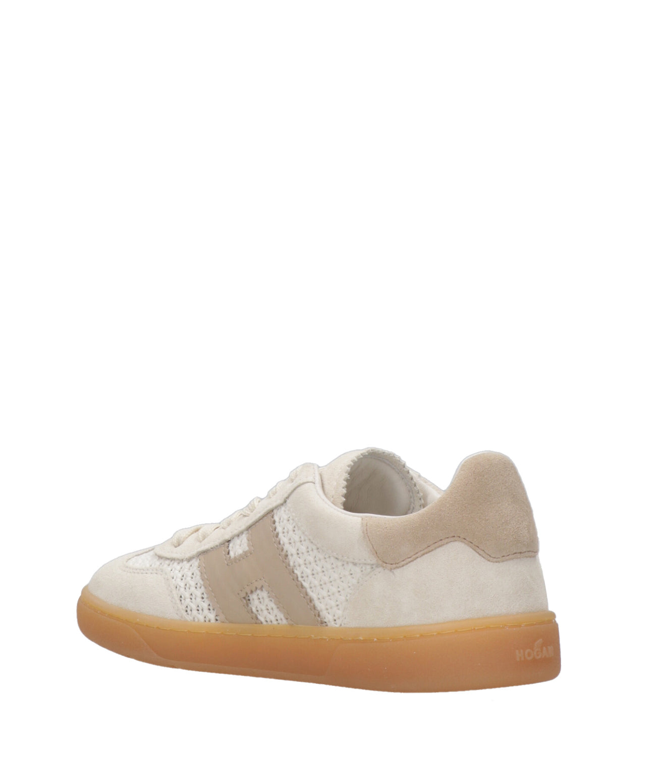 Hogan | Sneakers Hogan Cool Allacciato H Bianco Beige