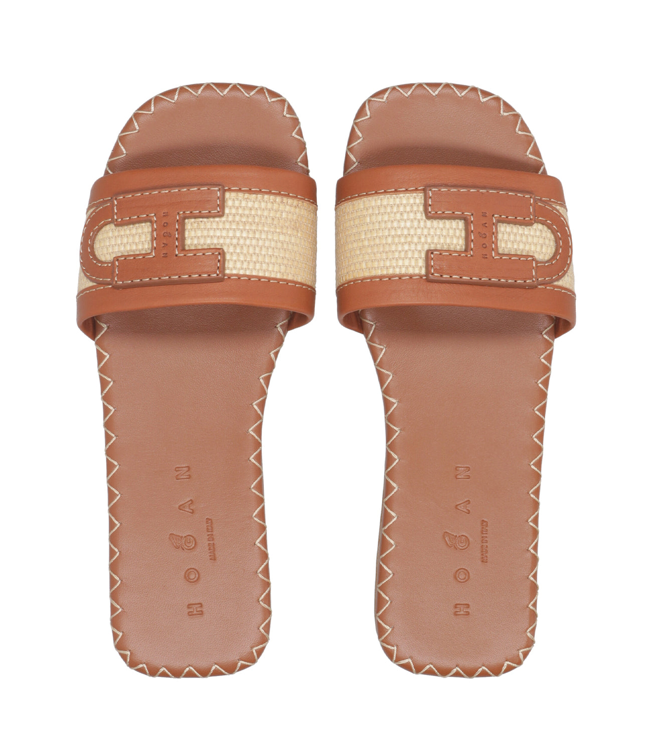Hogan | Ciabatta H685 Ciabatta H Cuoio