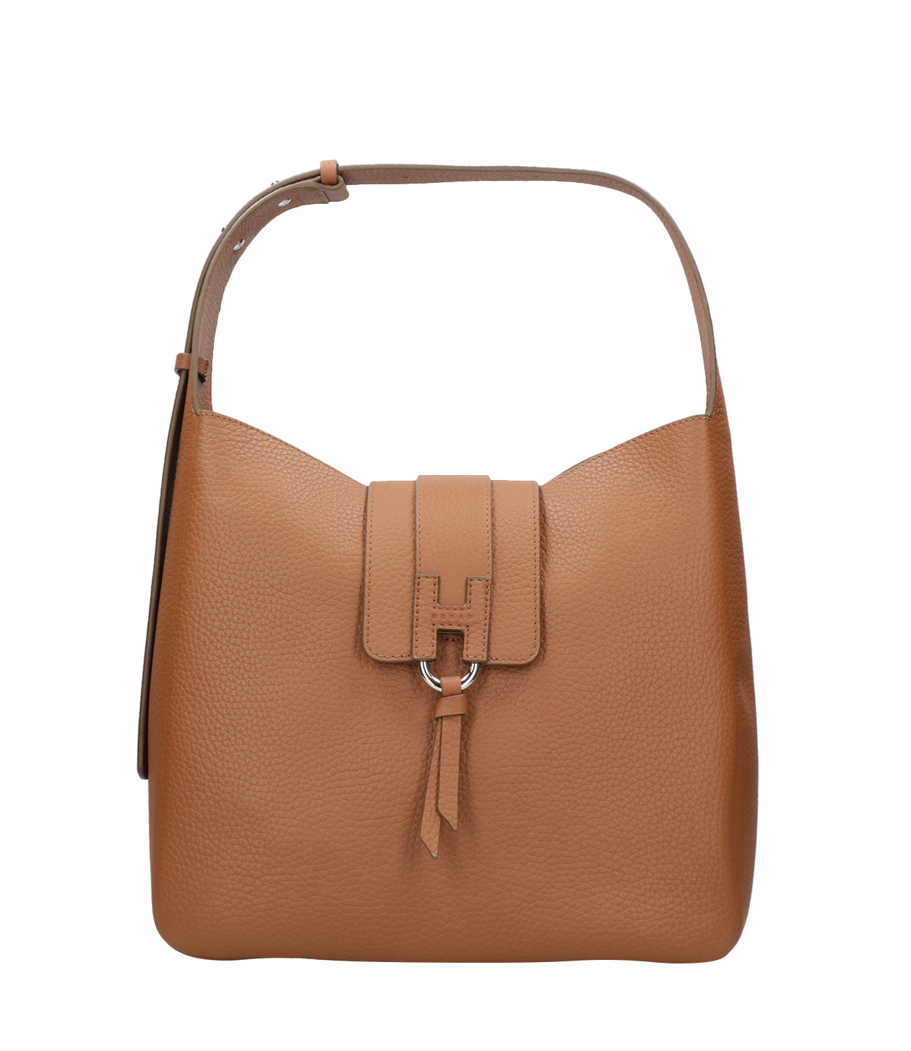 Hogan | Borsa a Spalla H01X Hobo Verticale Cuoio