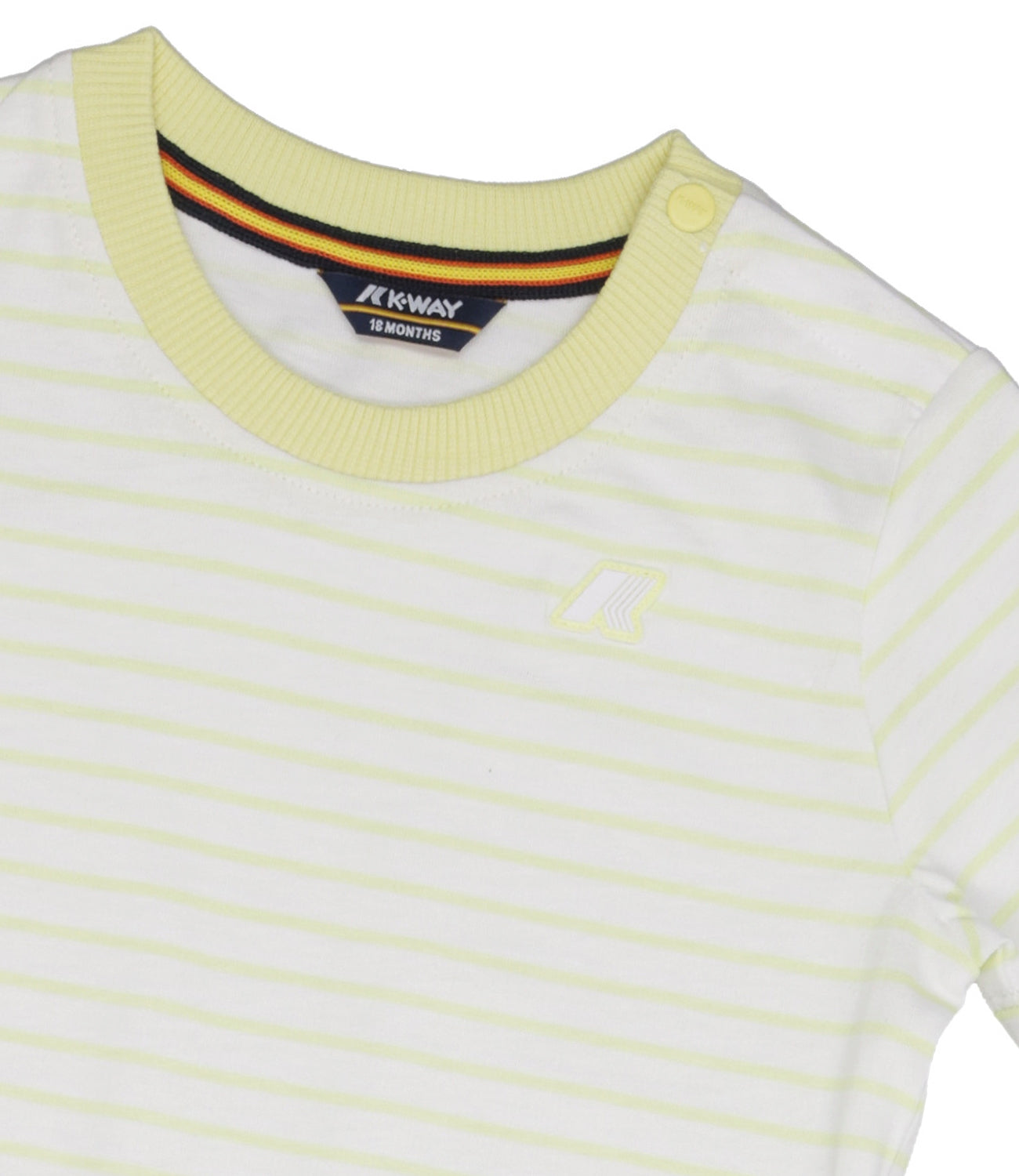 K-Way Kids | Set Felpa Pantalone E. Pete Bianco Giallo