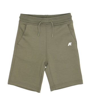 K-Way Kids | Bermuda Sportivo P. Ivo Light Spacer Verde militare
