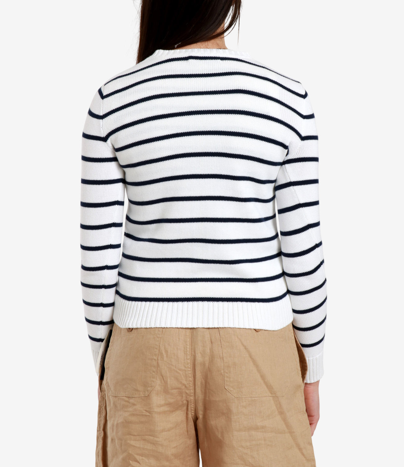 Lauren Ralph Lauren | Cardigan Ralhan Bianco Blu navy