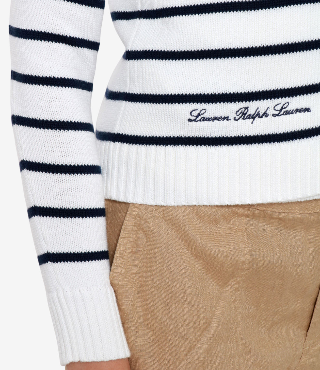 Lauren Ralph Lauren | Cardigan Ralhan Bianco Blu navy