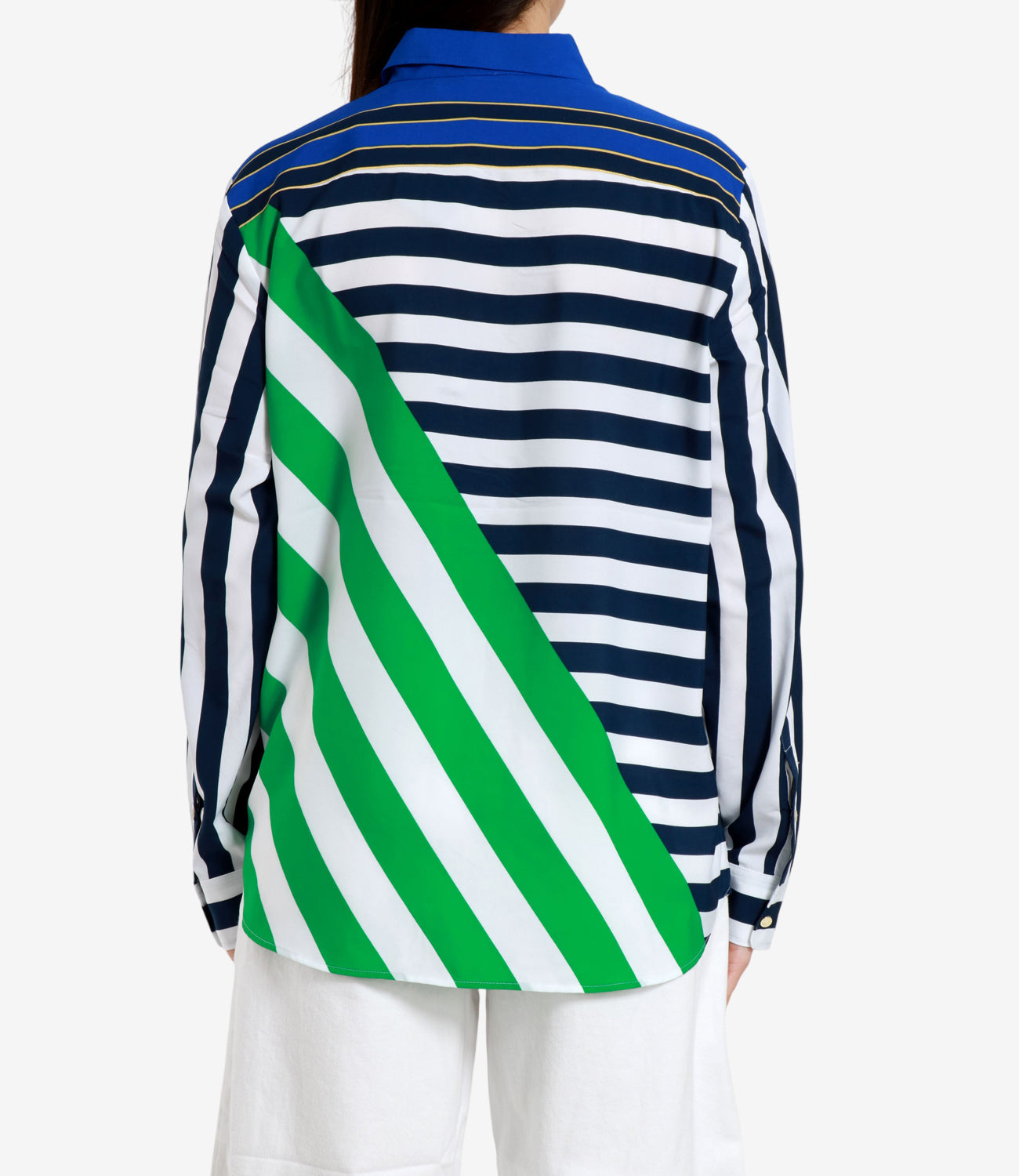 Lauren Ralph Lauren | Camicia Jamelko Blu Navy Bianco Verde