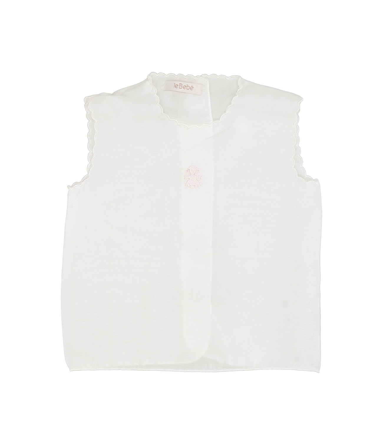 Le Bebè Enfant | Camicia Bianco Rosa