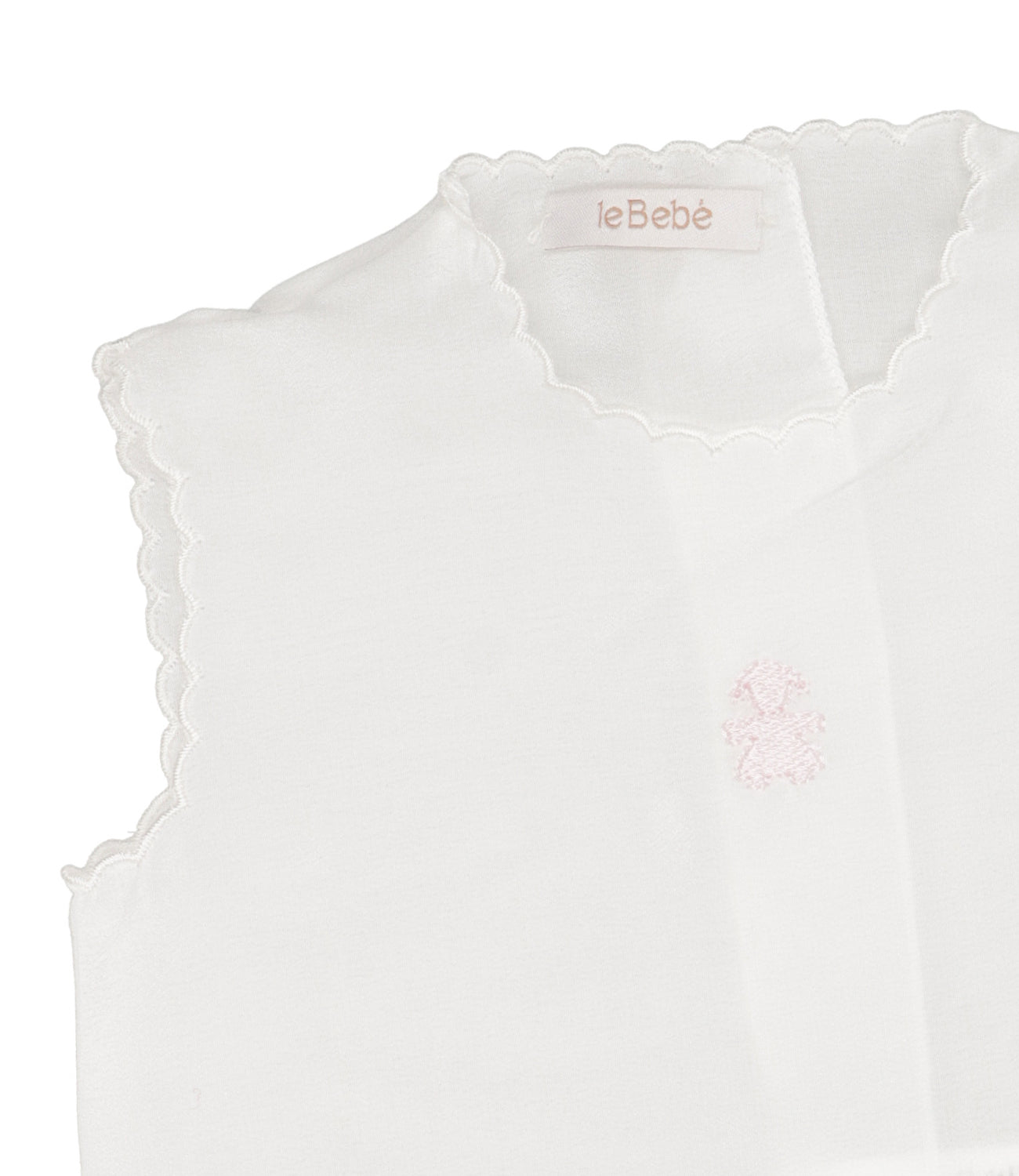 Le Bebè Enfant | Camicia Bianco Rosa