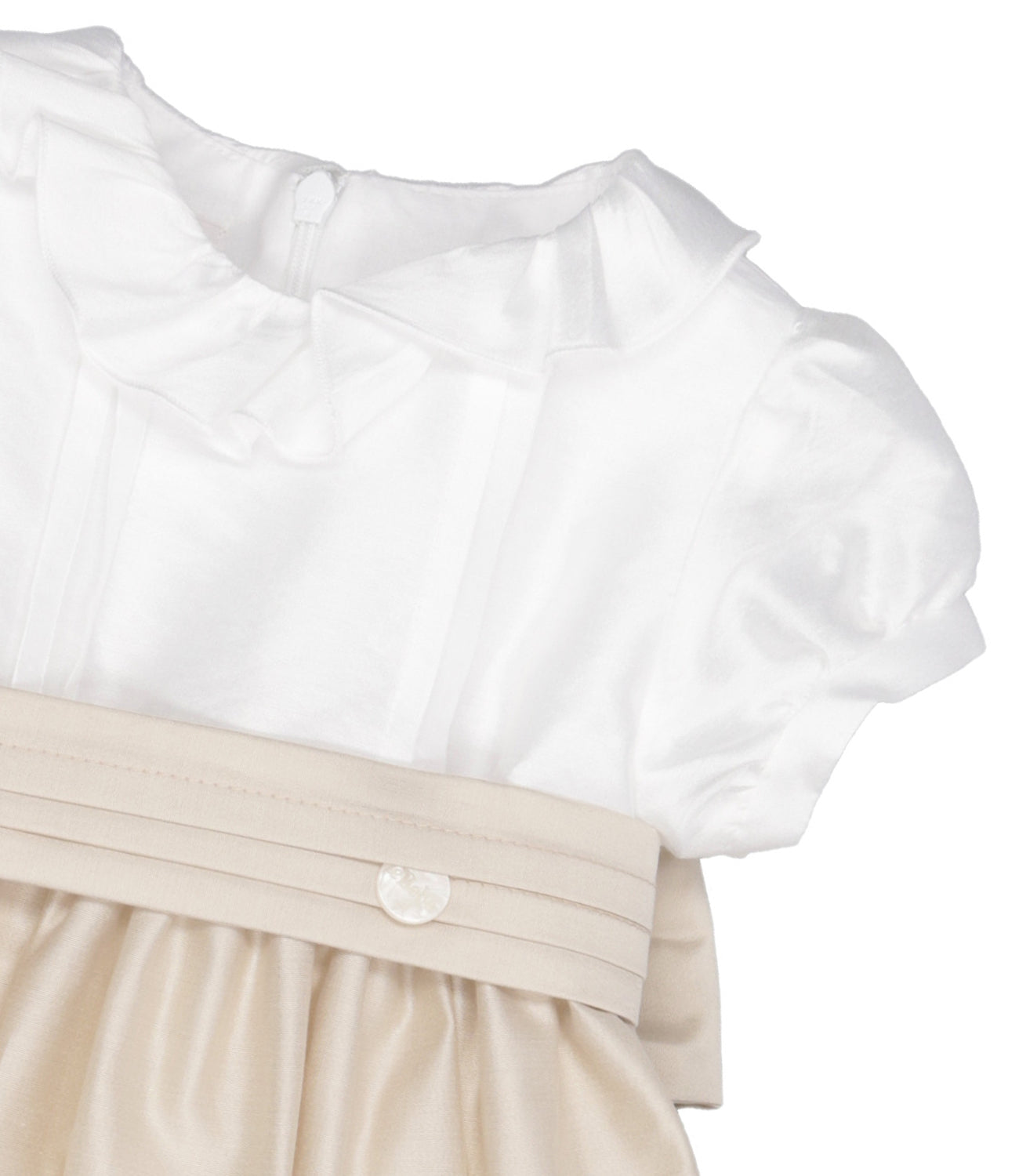 Le Bebè Enfant | Abito Bianco Ecru