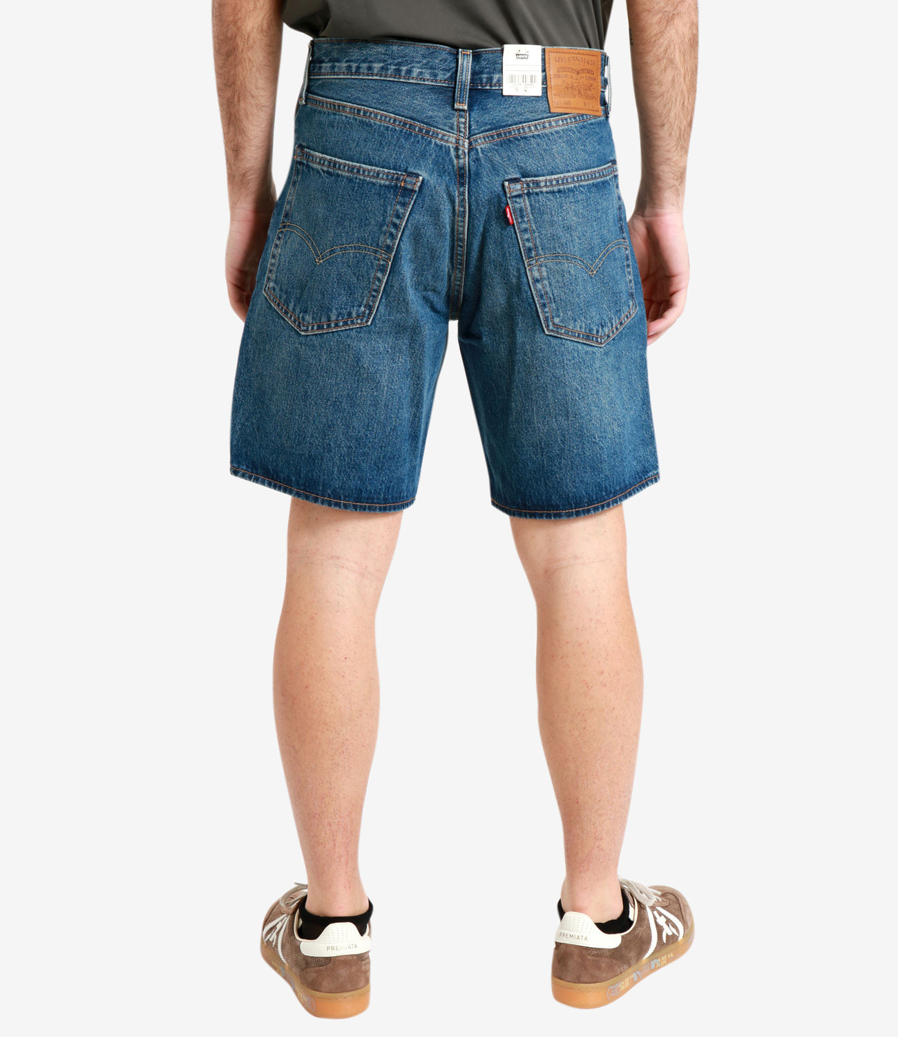 Levis | Bermuda 468 Loose Denim medio