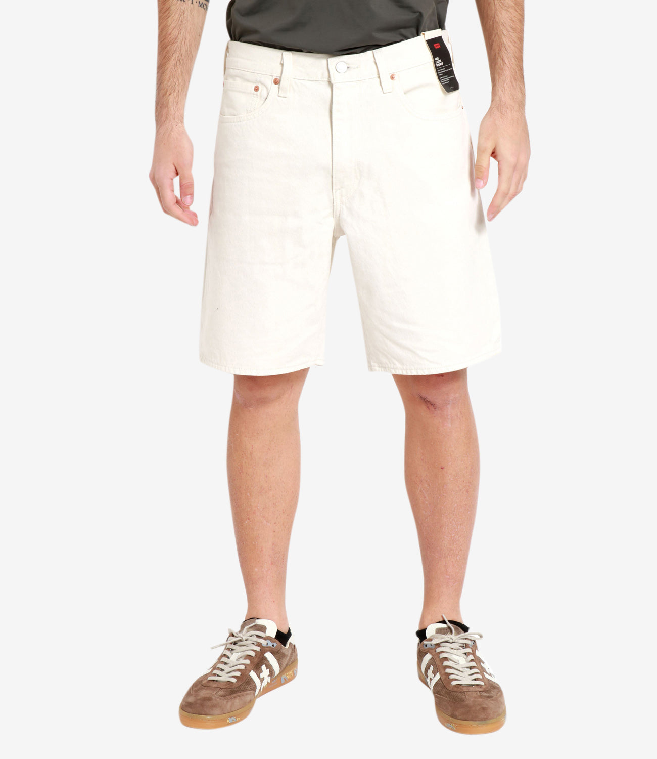 Levis | Bermuda 468 Loose Bianco