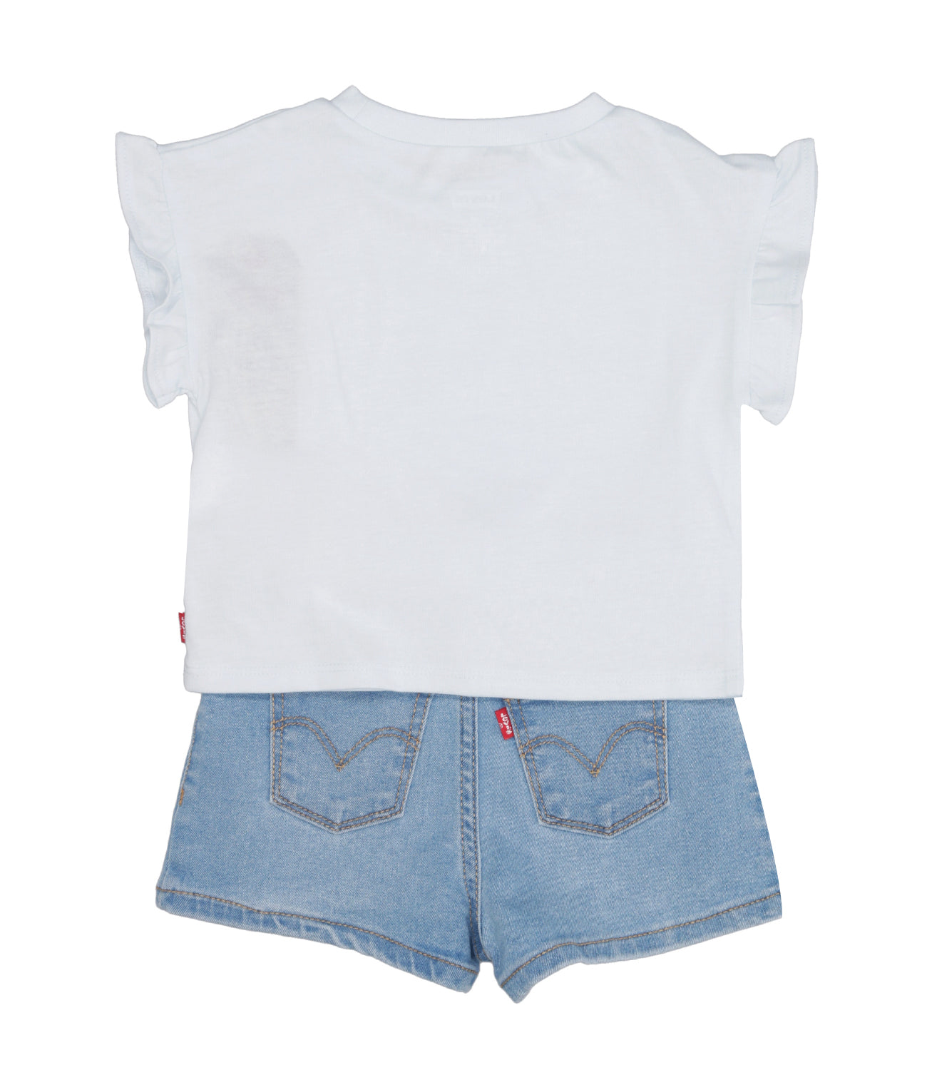 Levis Kids | Set T-Shirt Shorts Celeste