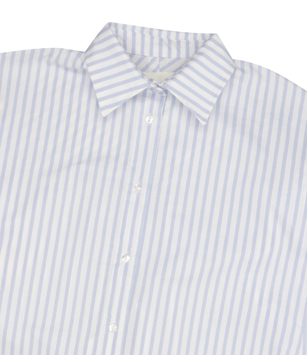 Lu Lu Girl | Camicia Azzurro Bianco