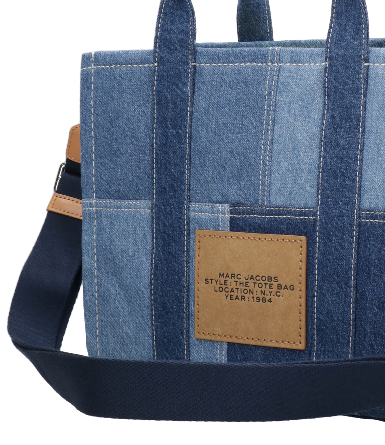 Marc Jacobs | Borsa Tote The Medium Blu denim