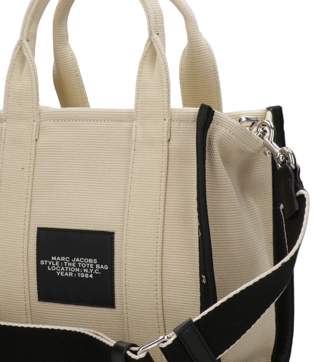 Marc Jacobs | Borsa a Mano The Small Tote Sabbia Nero