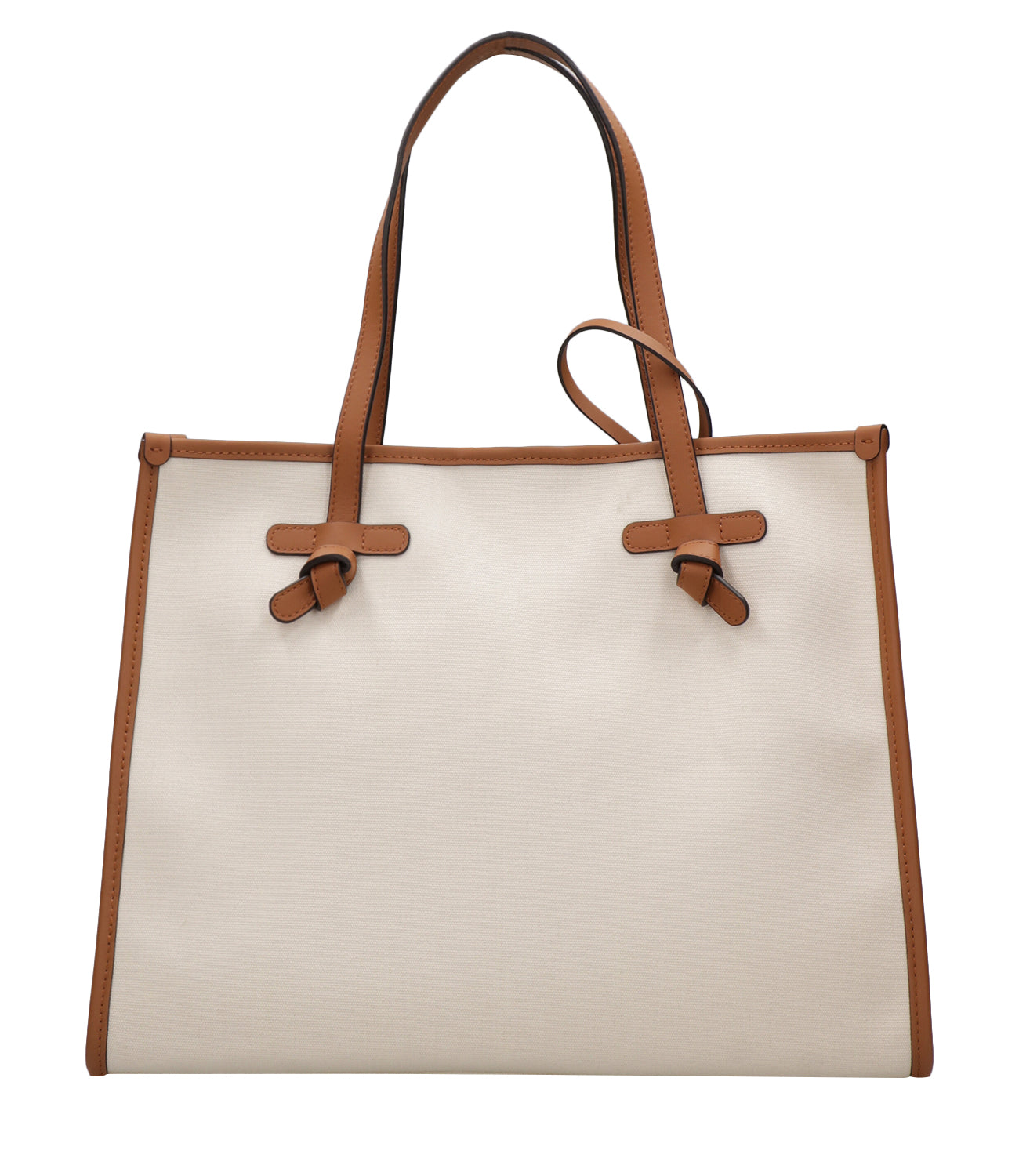 Marcella Club | Borsa a Spalla Panna e Cuoio