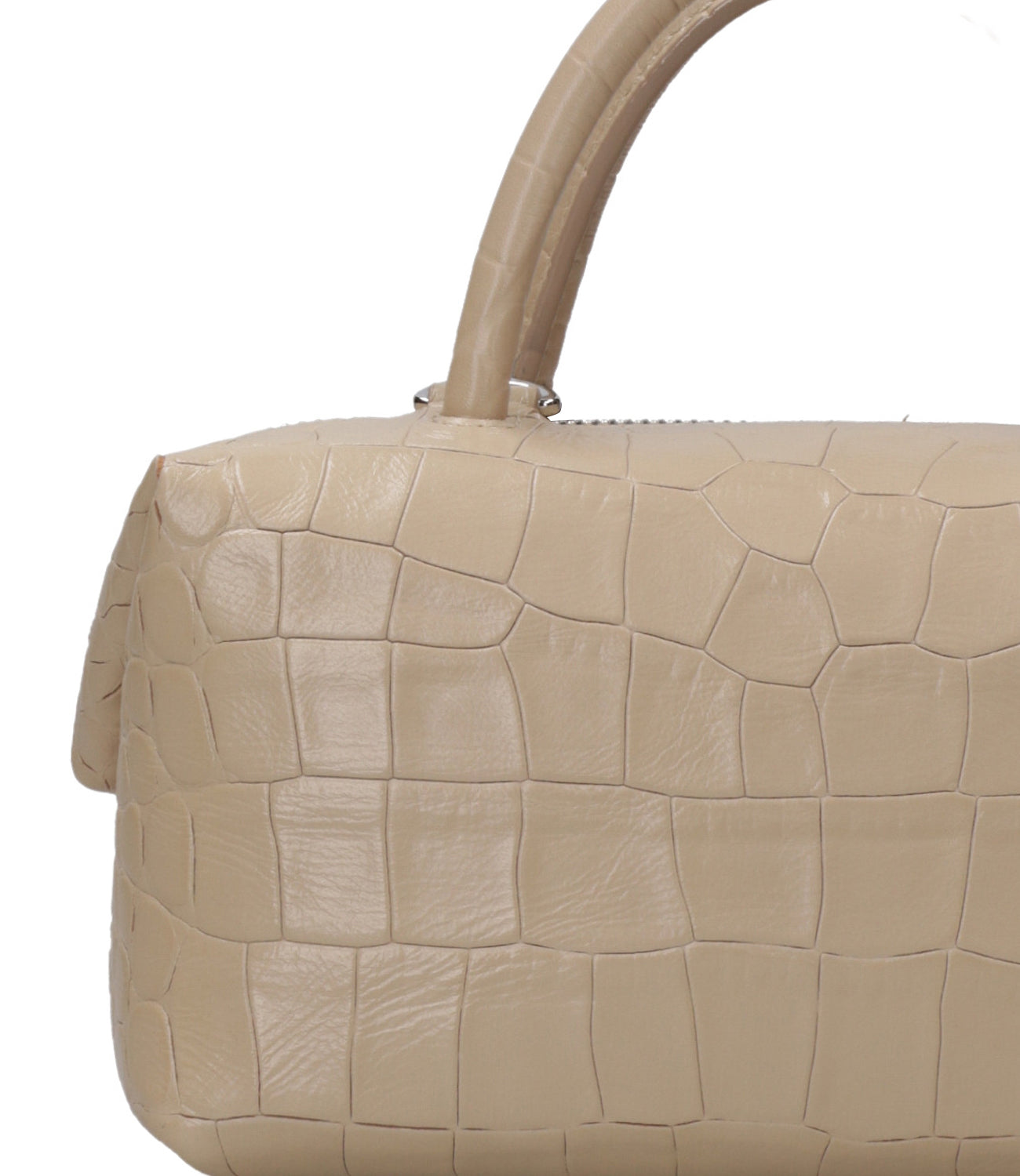 Max Mara | Borsa a Mano Mxaholdalllcroc Ghiaccio