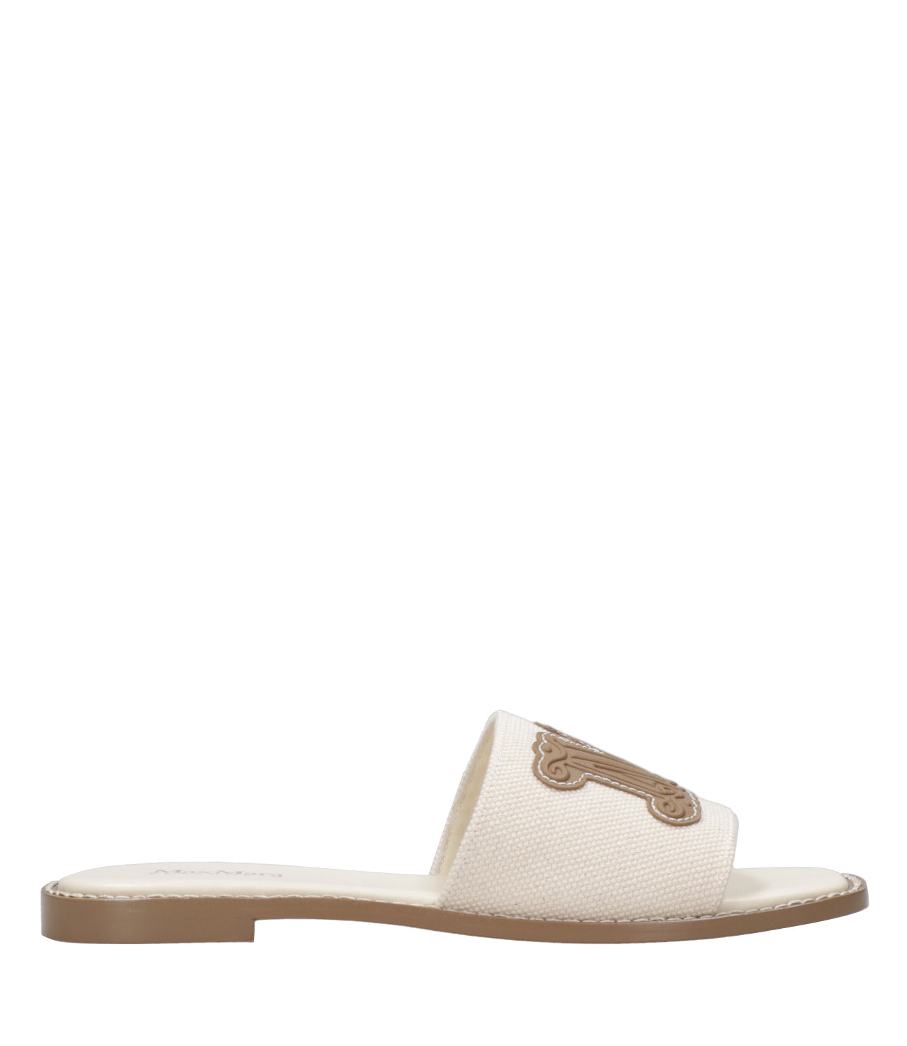 Max Mara Beachwear | Ciabatta Caucaso Panna Cammello
