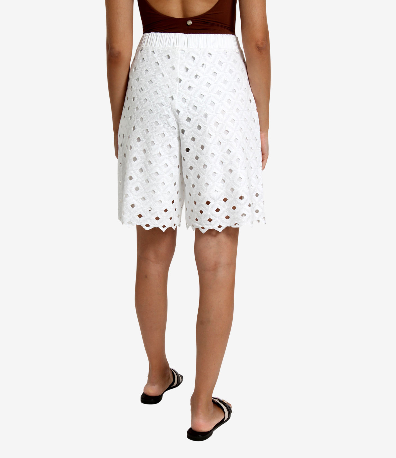 Max Mara Beachwear | Bermuda Uguale Bianco Ottico