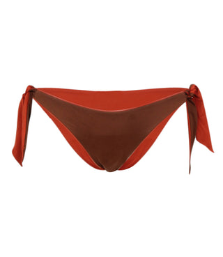 Max Mara Beachwear | Slip Sella Marrone Arancio