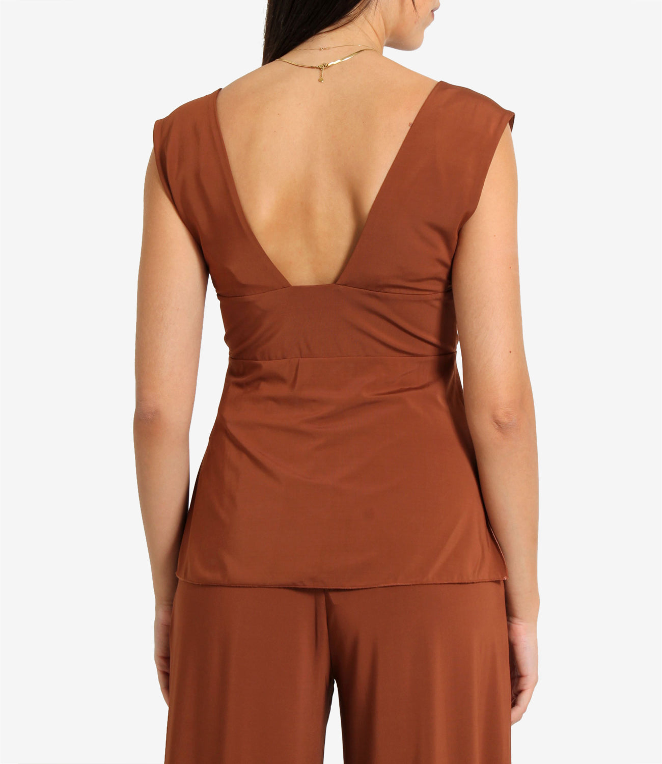 Max Mara Beachwear | Top Bchoblare Cioccolato