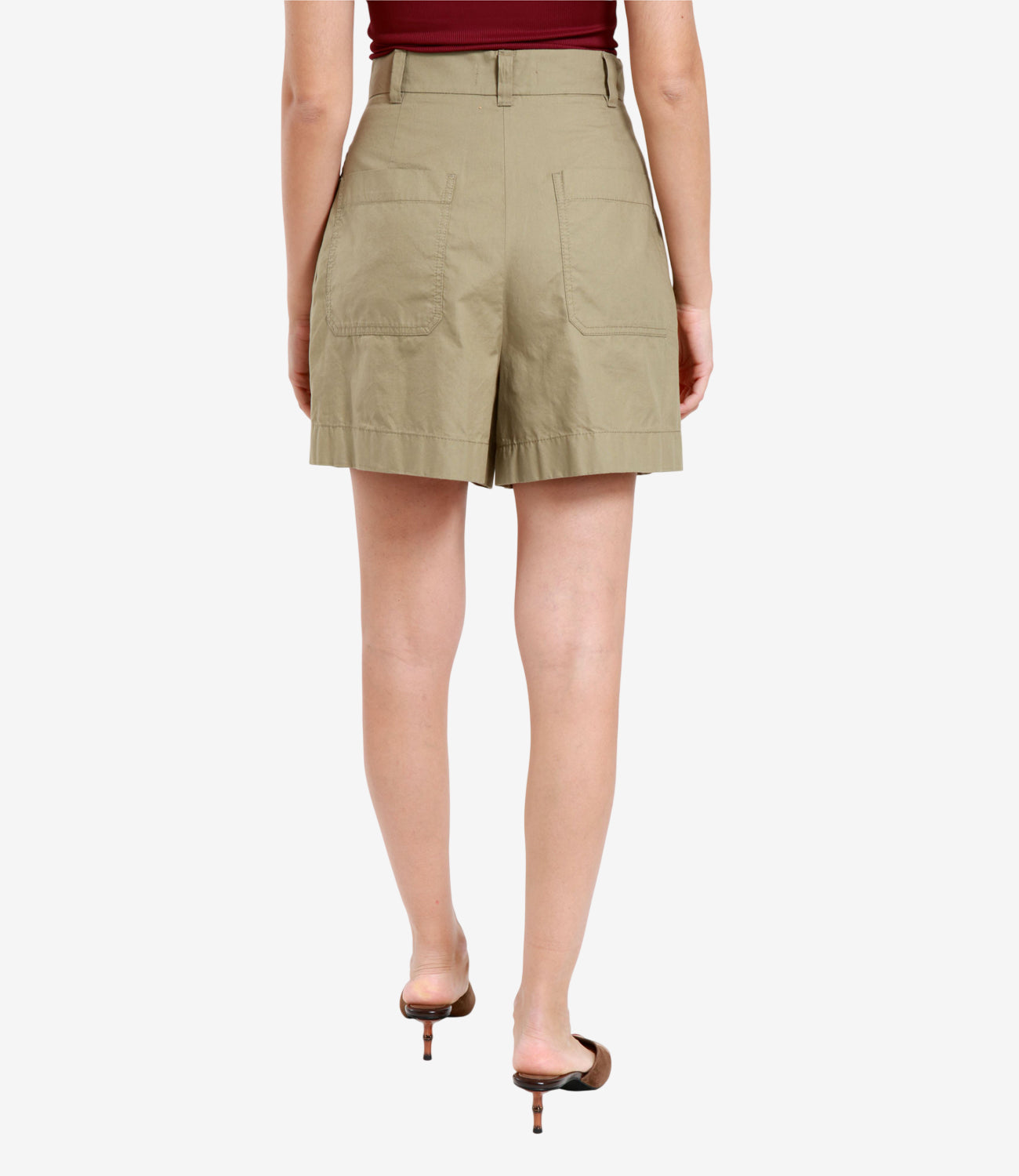 Max Mara Weekend | Bermuda Wkdarmonia Verde oliva