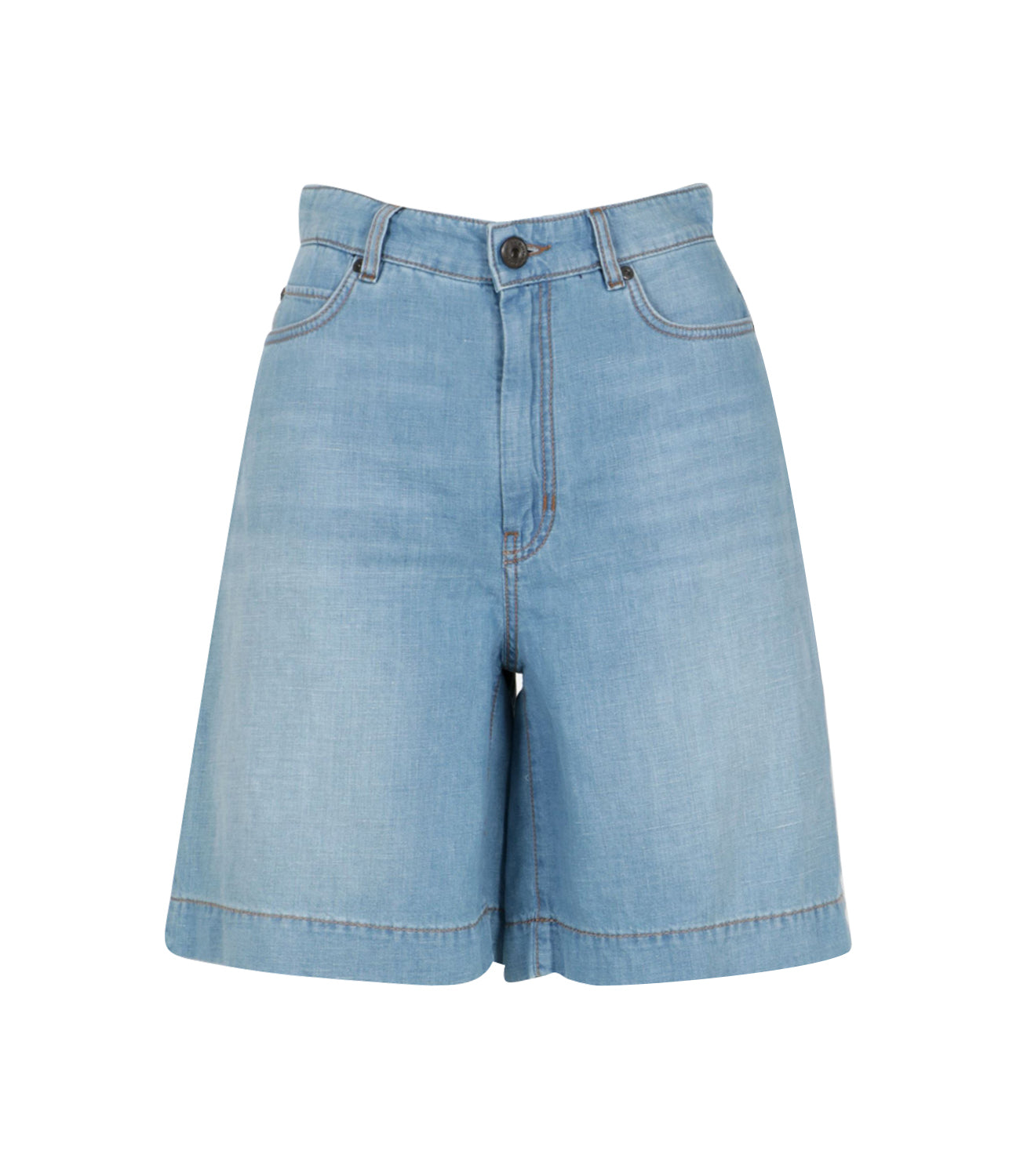 Max Mara Weekend | Bermuda Ozono Denim chiaro