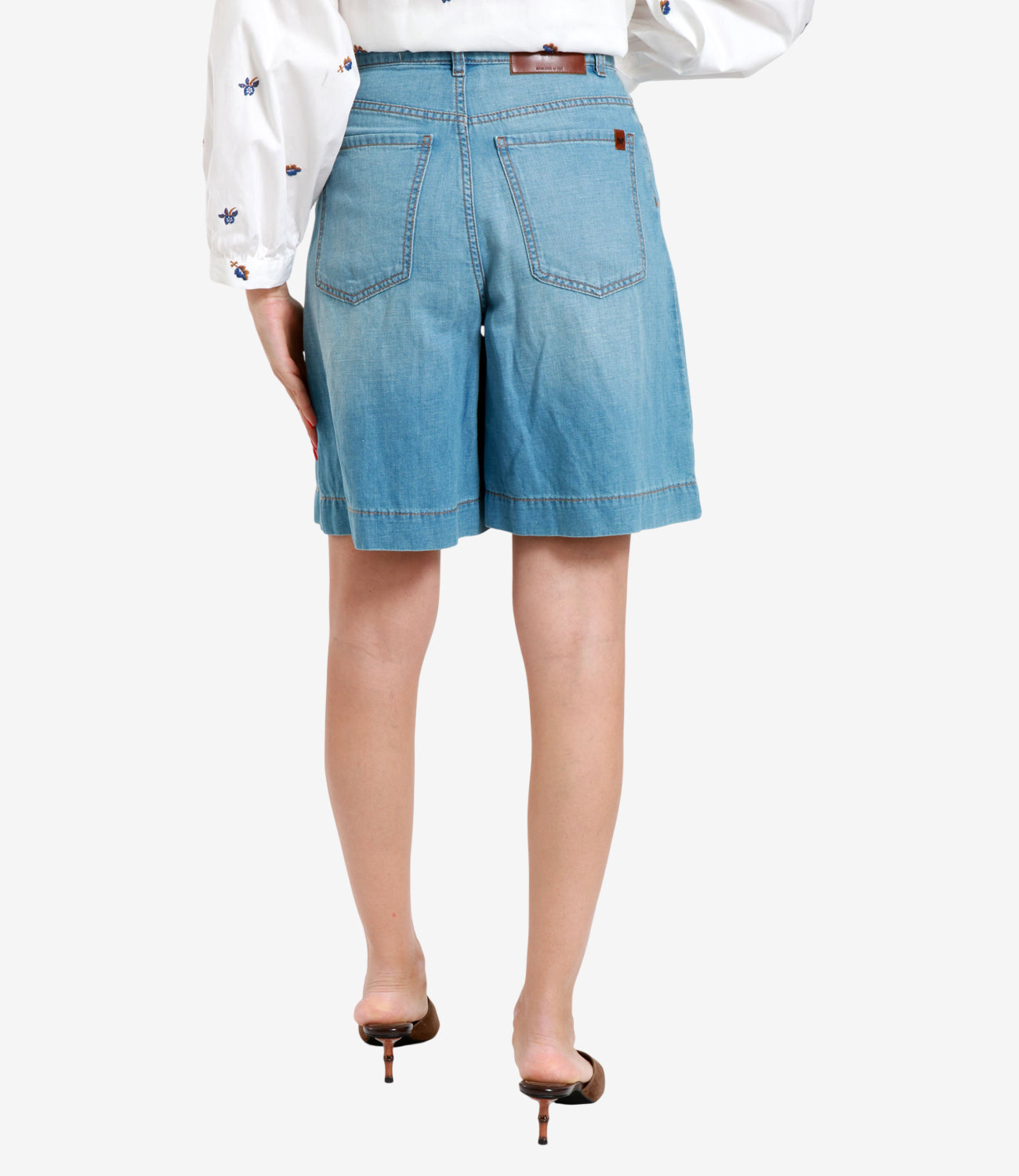 Max Mara Weekend | Bermuda Ozono Denim chiaro