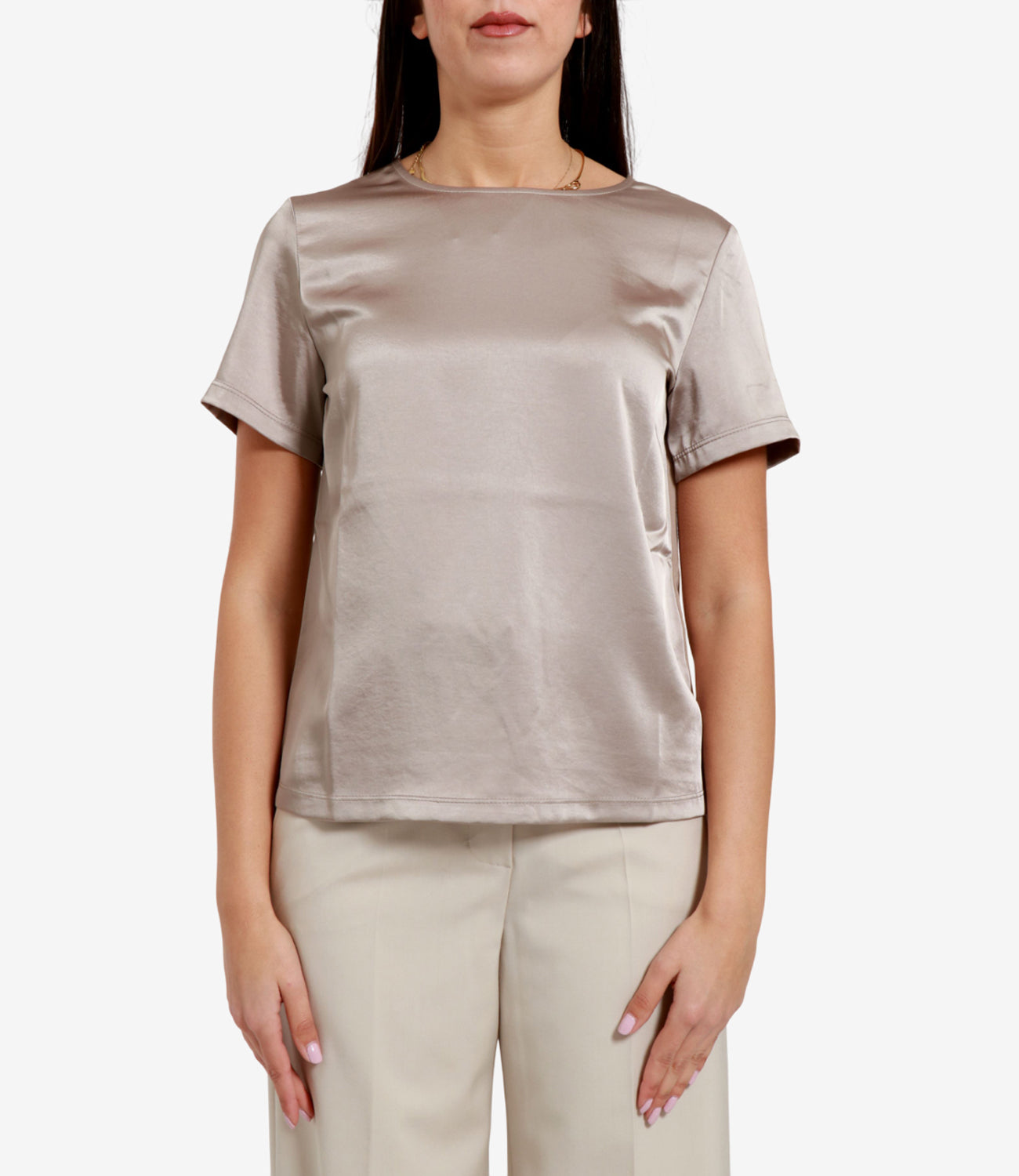 Max Mara Weekend | Blusa Wkdzona Tortora